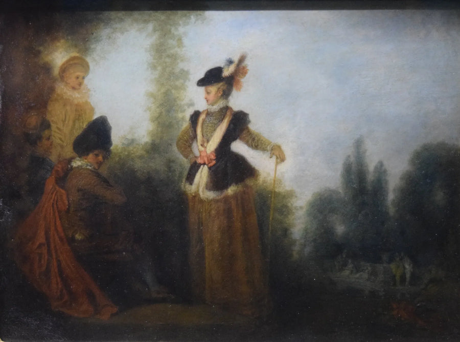 La Aventurera - Antoine Watteau