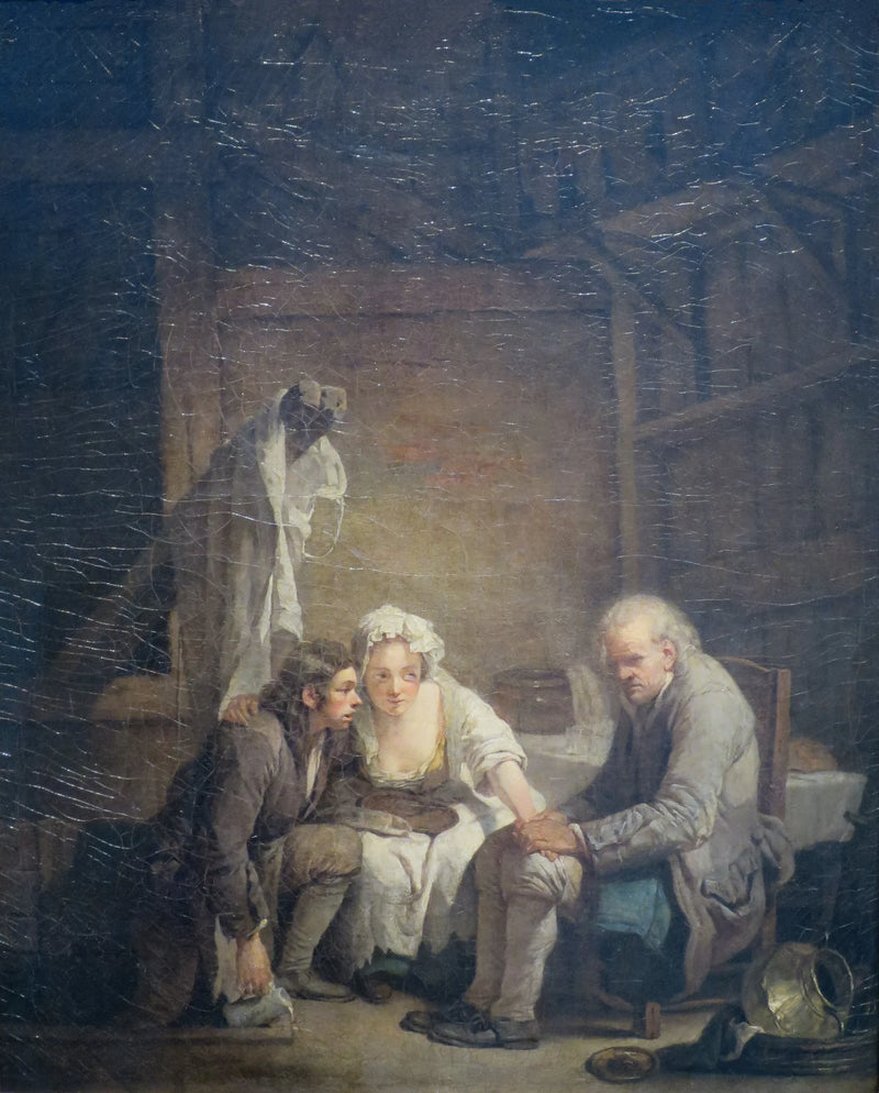 El ciego engañado - Jean-Baptiste Greuze