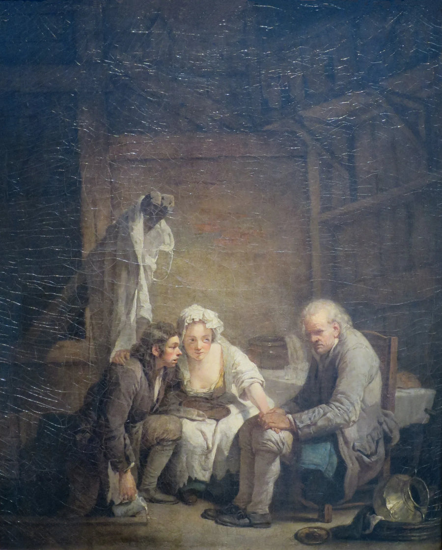 El ciego engañado - Jean-Baptiste Greuze