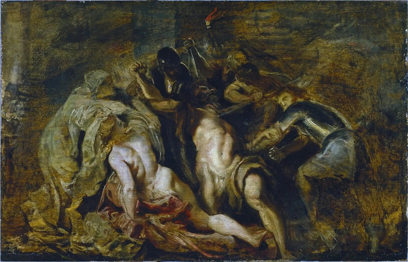 El cegamiento de Sansón - Peter Paul Rubens