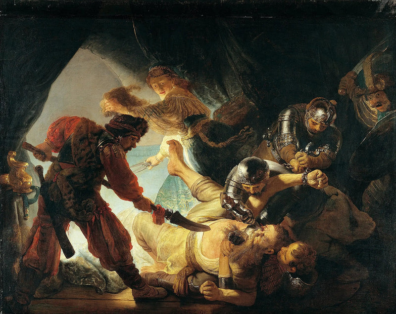El Ceguera de Sansón - Rembrandt