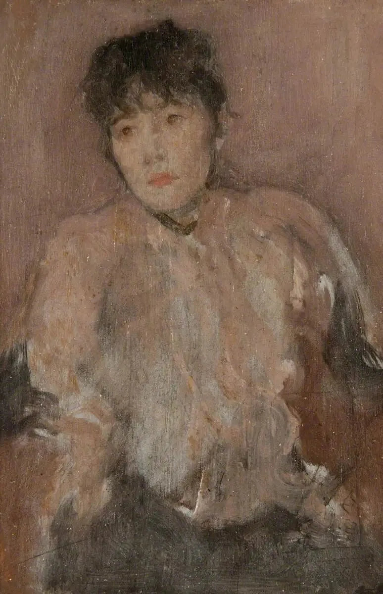 La bufanda rosa - James Abbott McNeill Whistler