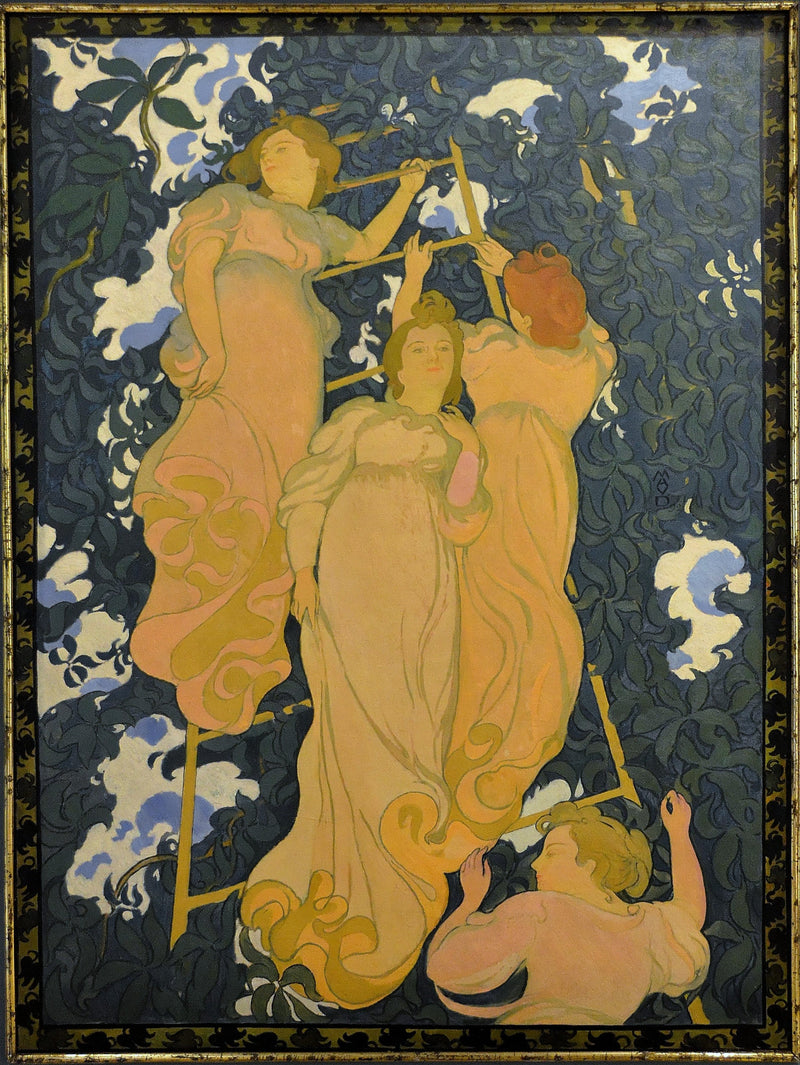 La escalera en el follaje - Maurice Denis