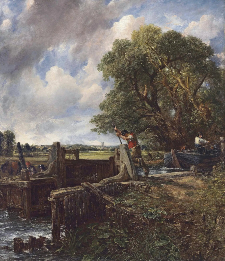 La esclusa - John Constable