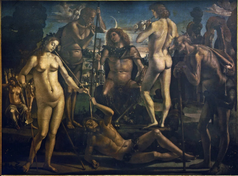 La educación de Pan - Luca Signorelli