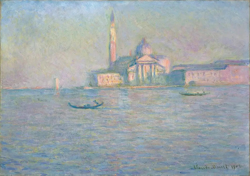 La iglesia de San Giorgio Maggiore, en Venecia - Claude Monet