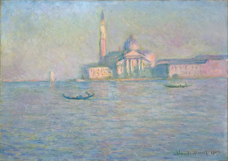 La iglesia de San Giorgio Maggiore, en Venecia - Claude Monet