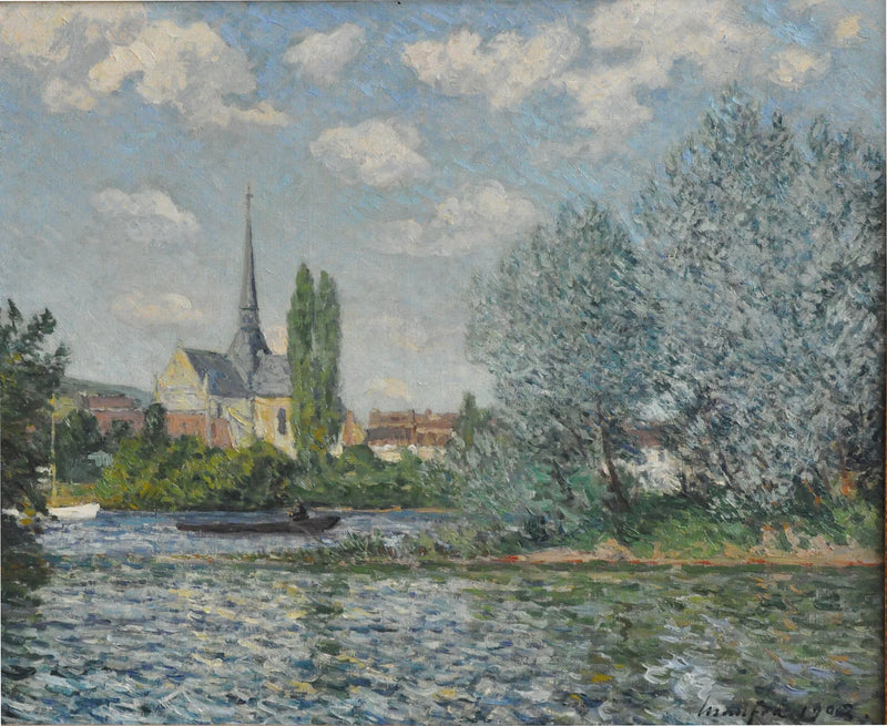 La iglesia de Petit-Andelys - Maxime Maufra