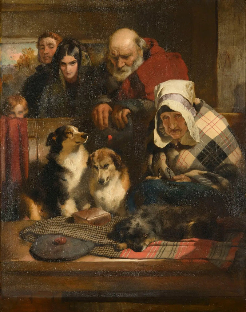 La iglesia libre - Edwin Henry Landseer