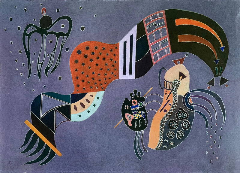 El ímpetu templado - Vassily Kandinsky