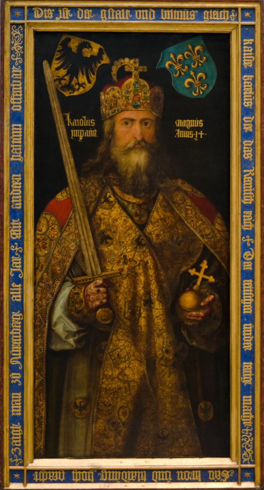 El emperador Carlomagno - Albrecht Dürer