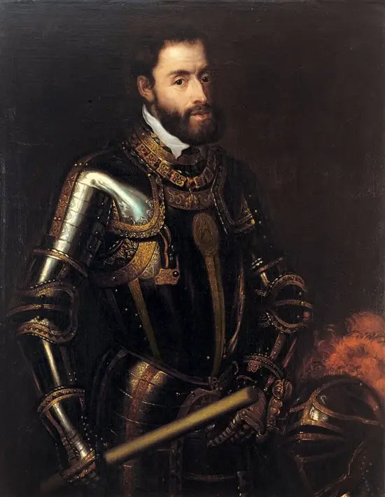 El emperador Carlos V como comandante - Peter Paul Rubens