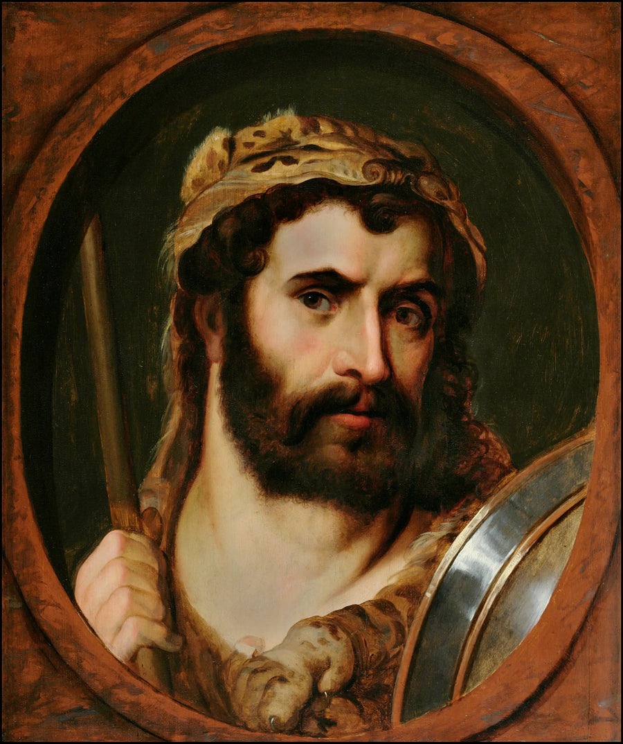 El emperador Cómodo como Hércules y gladiador - Peter Paul Rubens