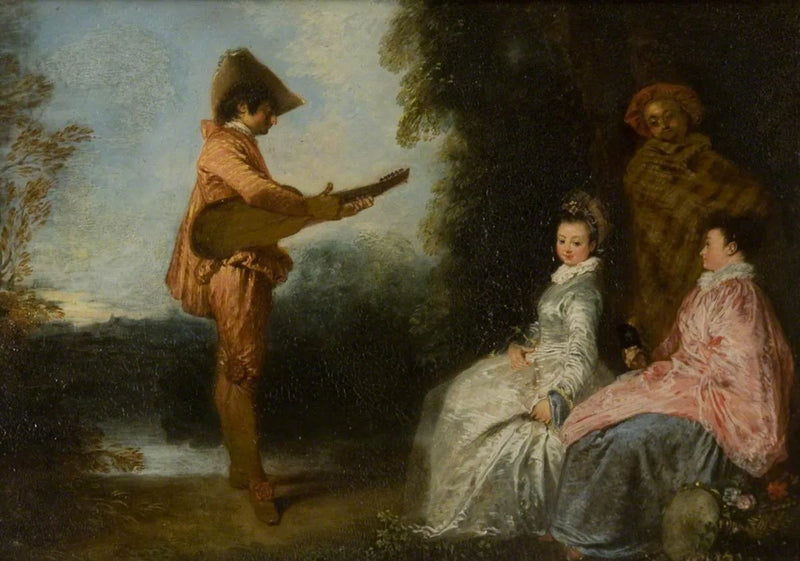 El Encantador - Antoine Watteau