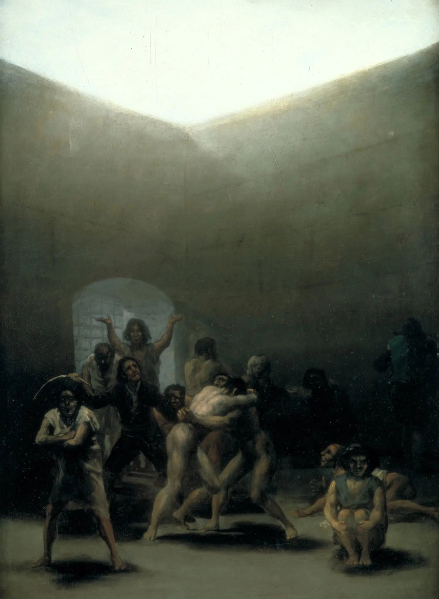 El Encierro de los locos - Francisco de Goya