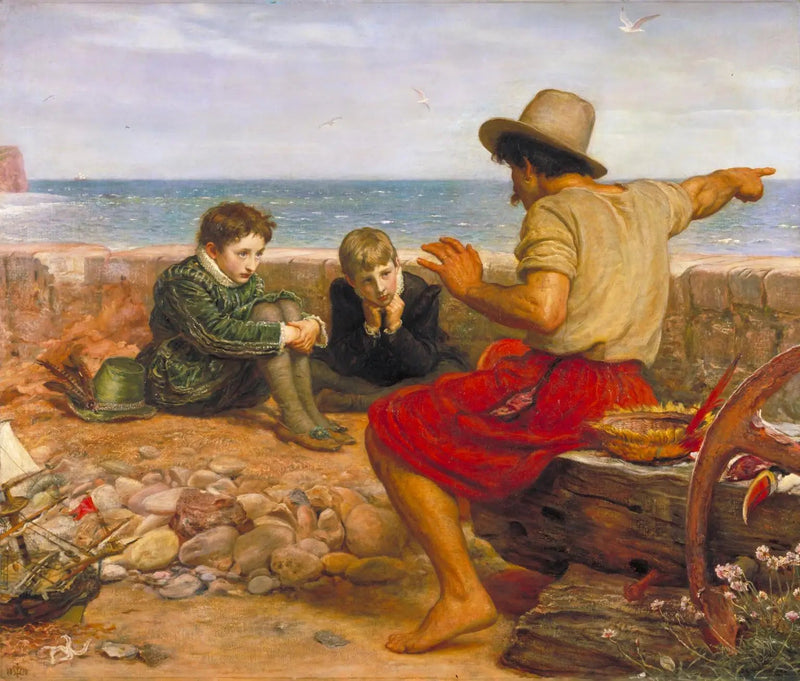 La infancia de Raleigh - John Everett Millais