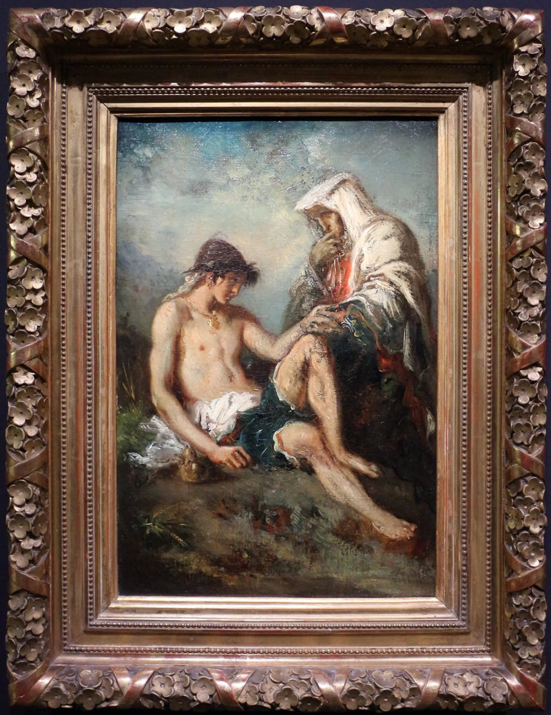 La infancia de Sixte-Quint - Gustave Moreau