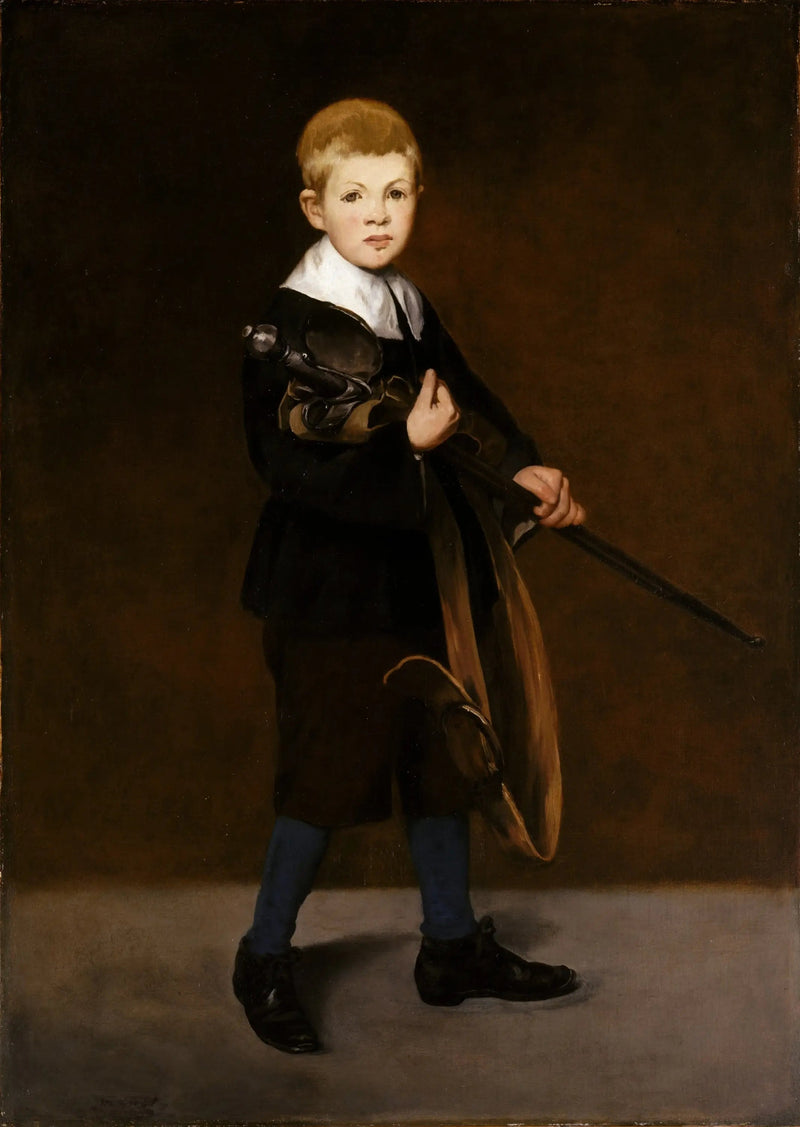 El Niño con la espada - Édouard Manet