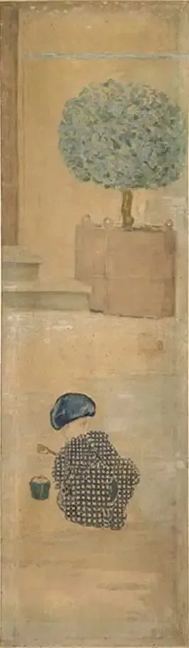 El Niño con el pastel de arena - Pierre Bonnard