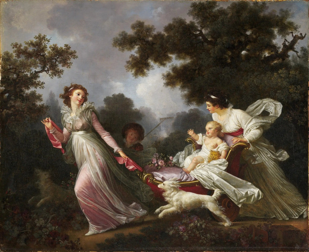 L'Enfant chéri - Jean-Honoré Fragonard image 1 reproduction réalisée par Alpha Reproduction