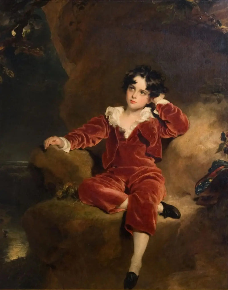 El niño vestido de rojo - Thomas Lawrence