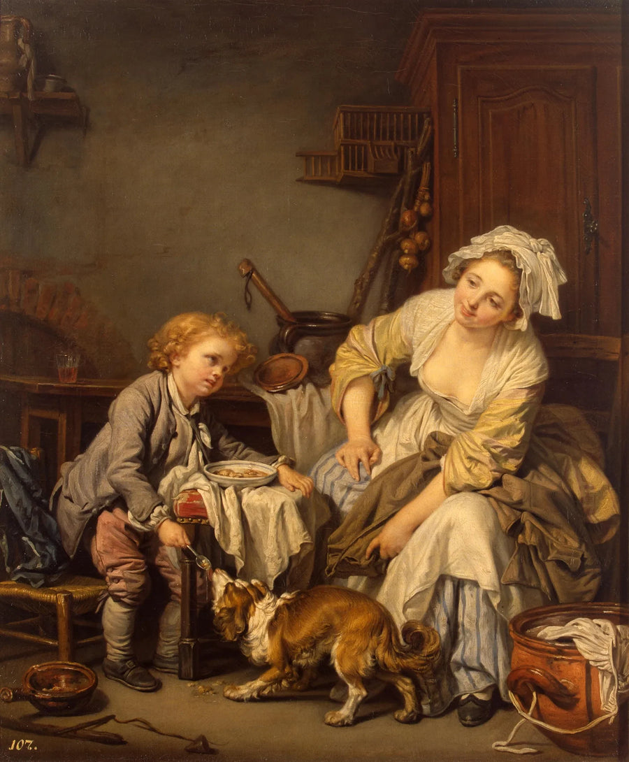 El niño mimado - Jean-Baptiste Greuze