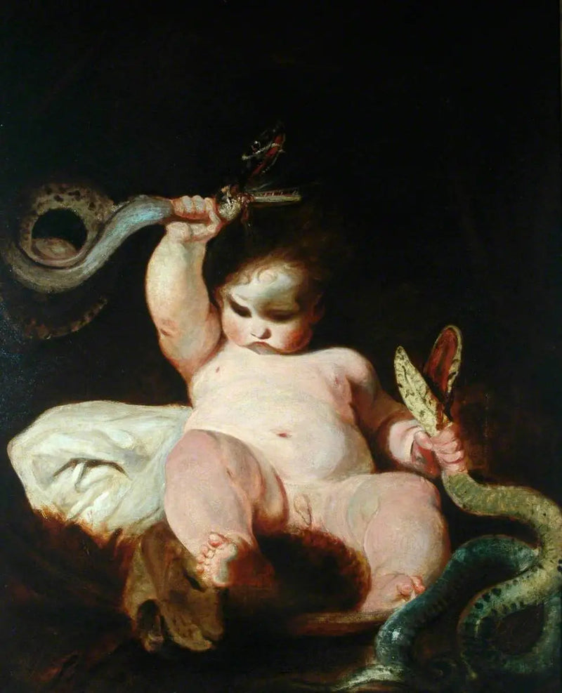 El niño Hércules - Joshua Reynolds