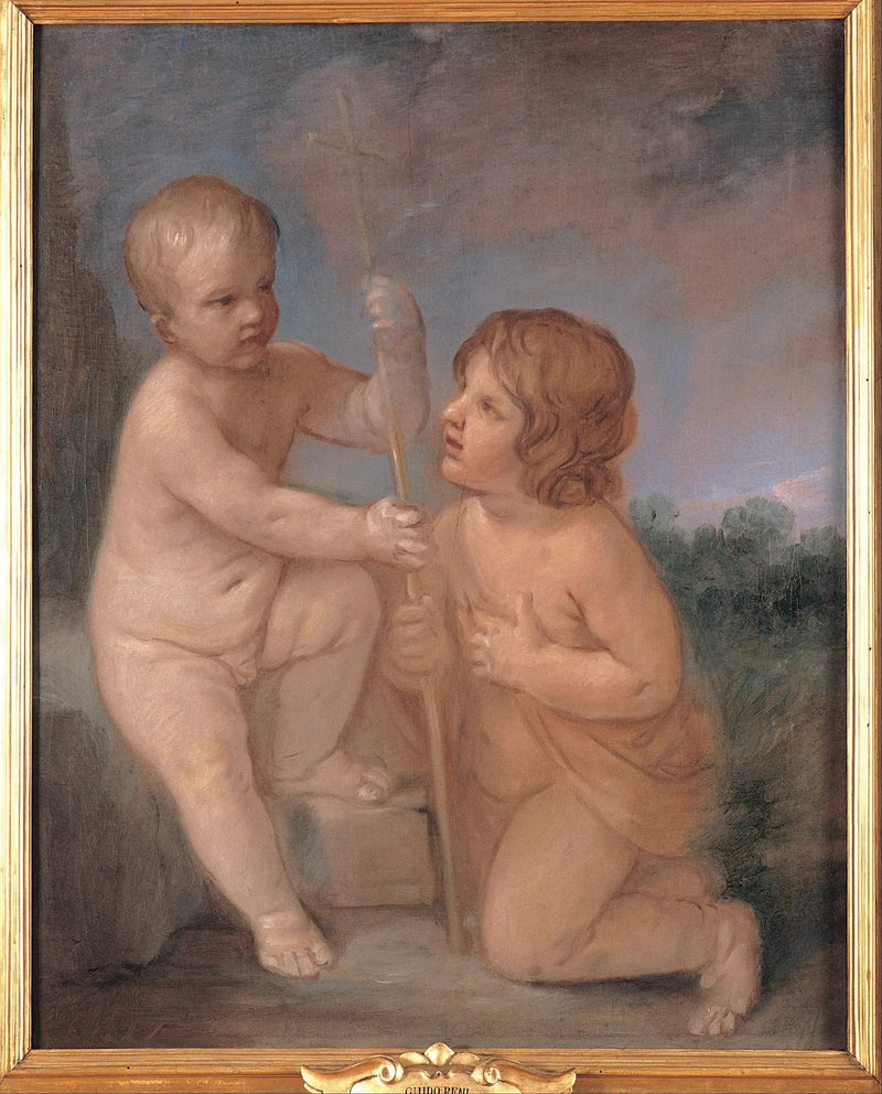 El niño Jesús y san Juan - Guido Reni