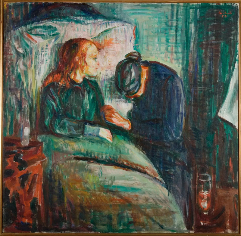 El niño enfermo - Edvard Munch