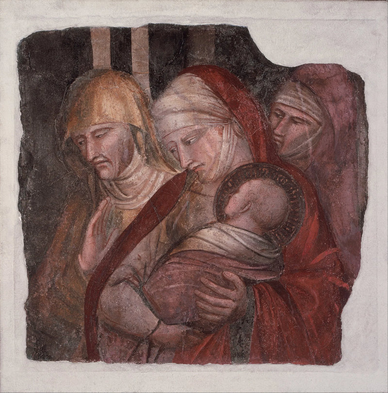 El niño santo Juan Bautista presentado a Zacarías - Spinello Aretino