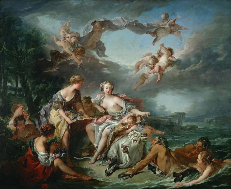El secuestro de Europa - François Boucher