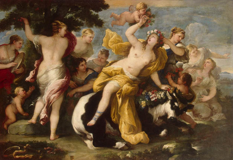 El secuestro de Europa - Luca Giordano