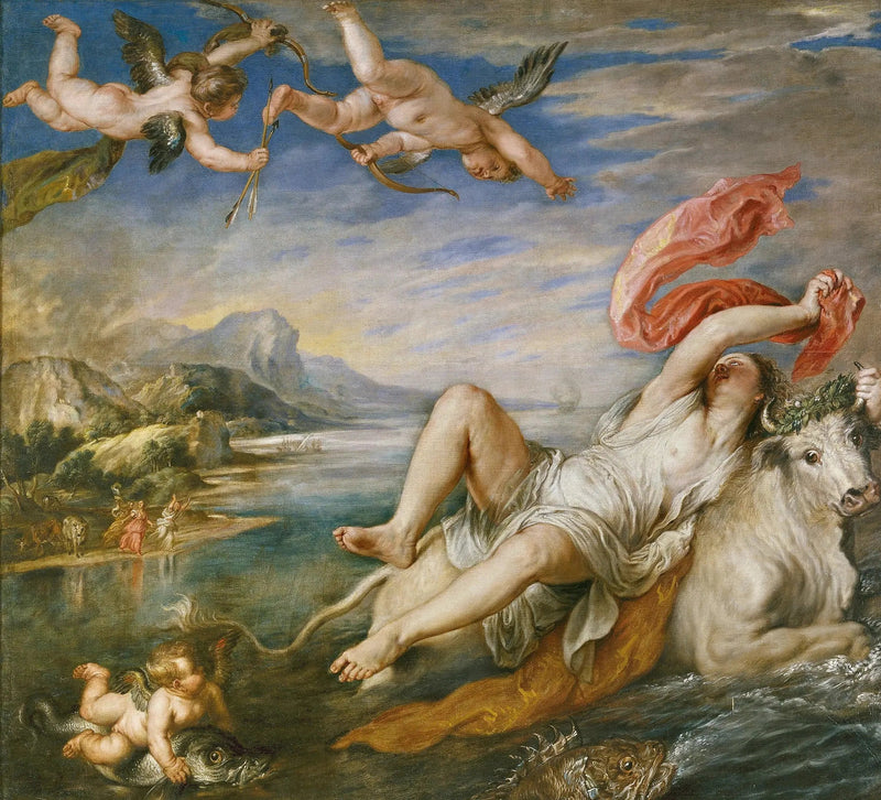 El secuestro de Europa - Peter Paul Rubens