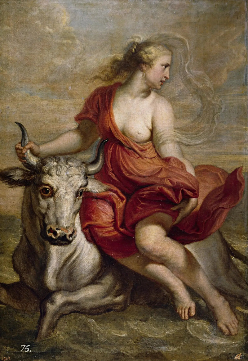 El secuestro de Europa - Peter Paul Rubens