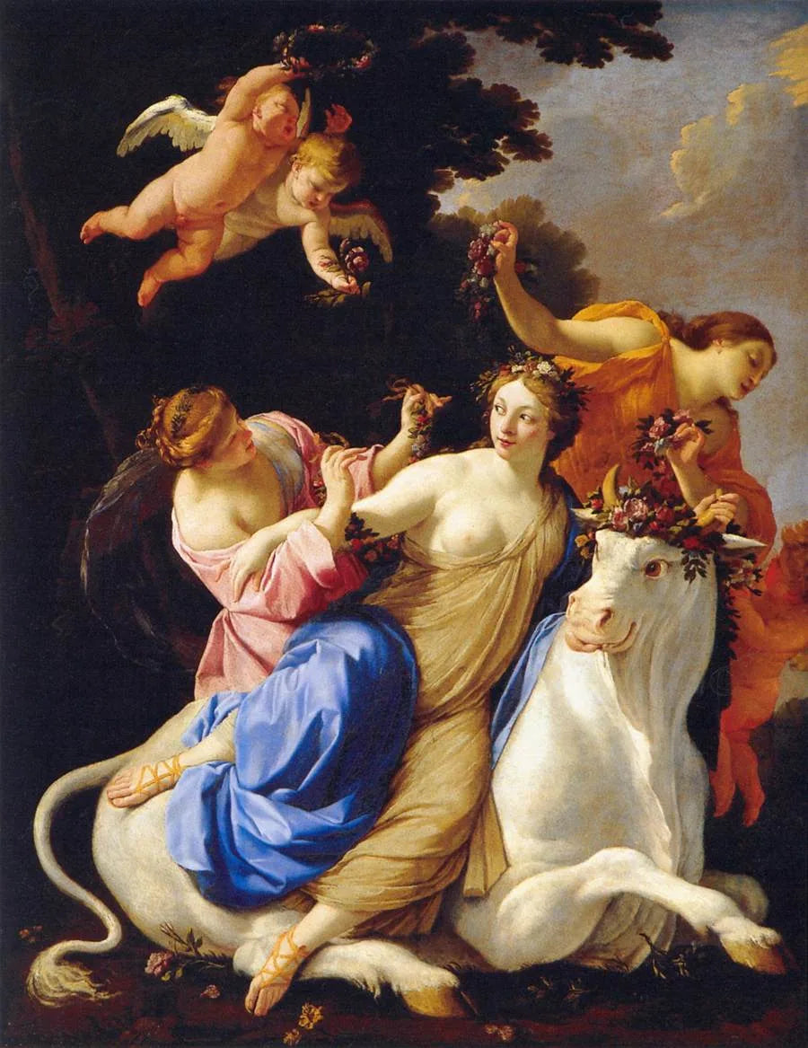 El secuestro de Europa - Simon Vouet