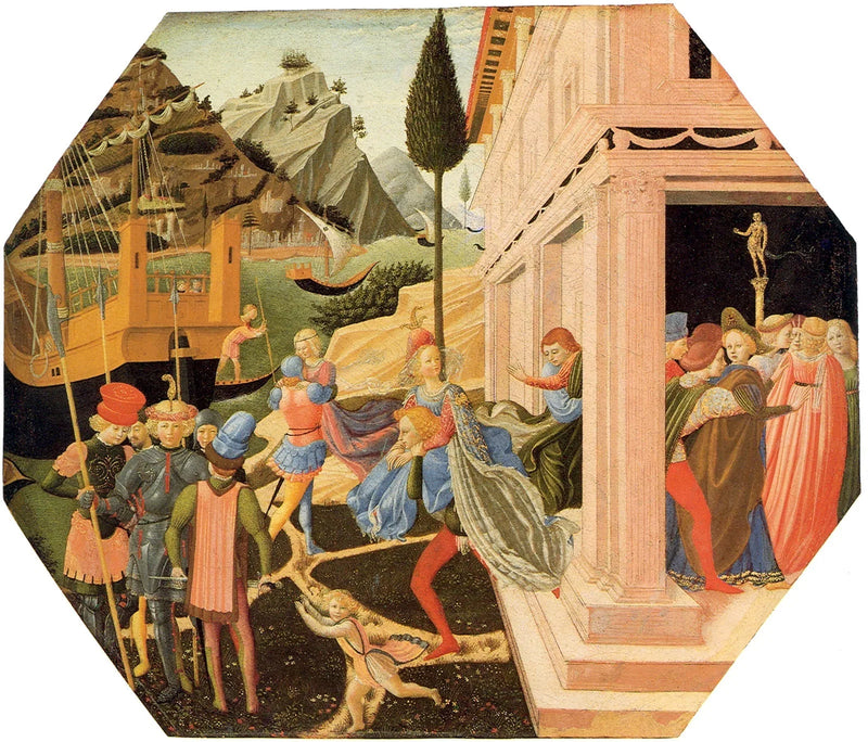 La retirada de Helena - Zanobi Strozzi