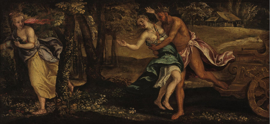 El rapto de Proserpina - Jacopo Tintoretto