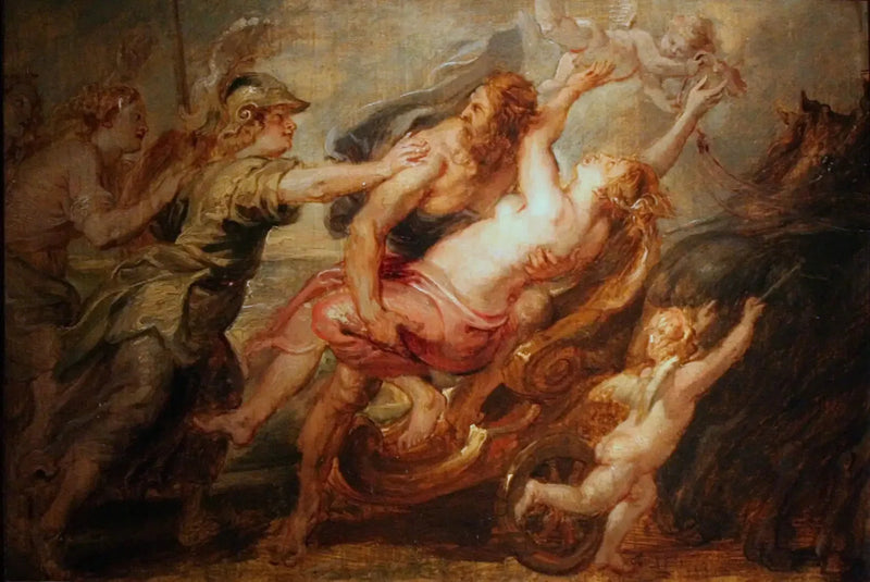 El rapto de Proserpina - Peter Paul Rubens