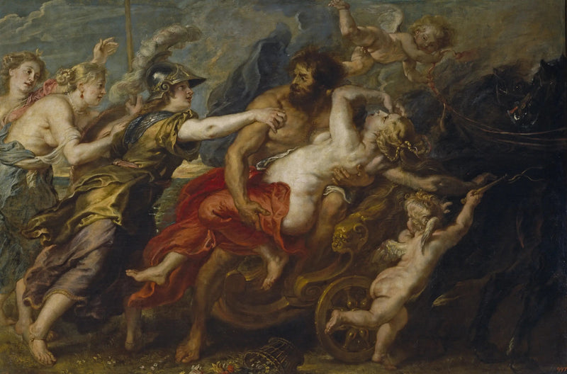 El rapto de Proserpina - Peter Paul Rubens