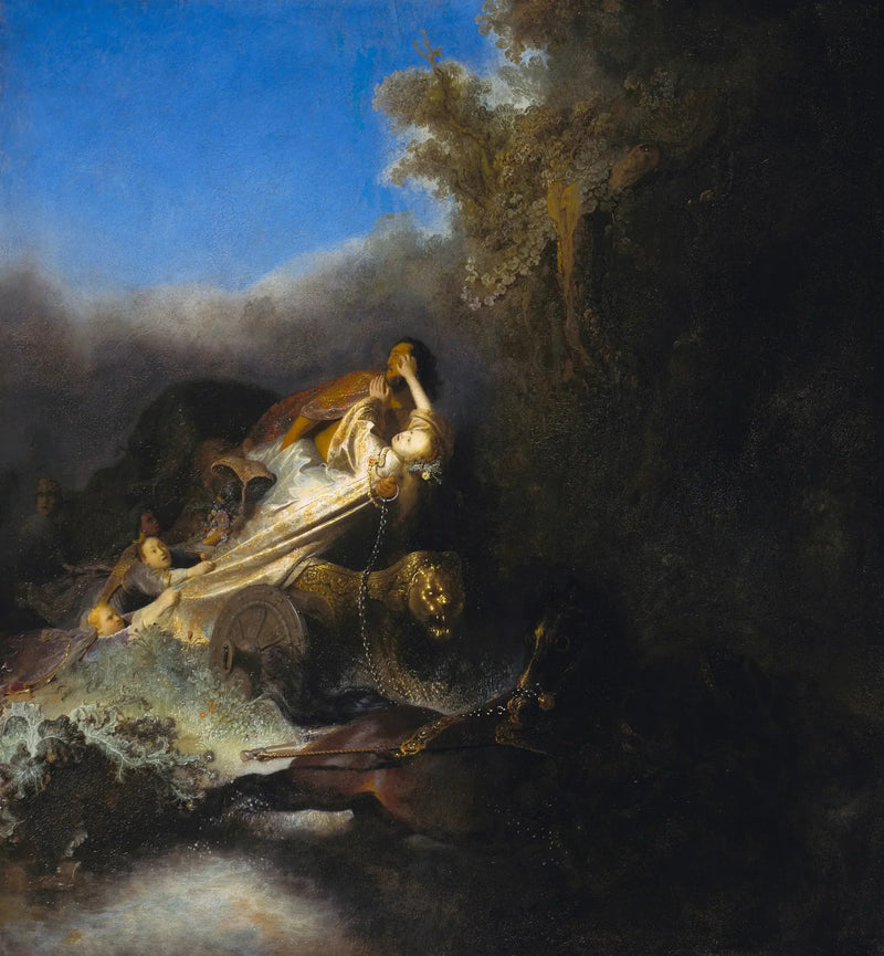 El Rapto de Proserpina - Rembrandt