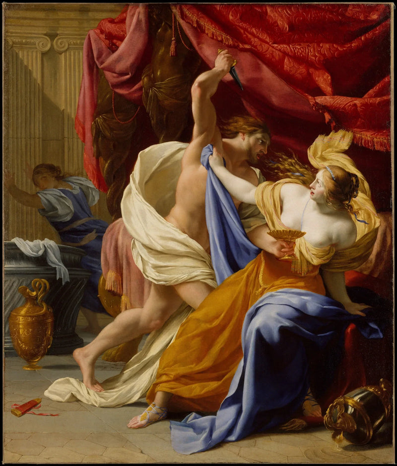 El secuestro de Tamar - Eustache Le Sueur