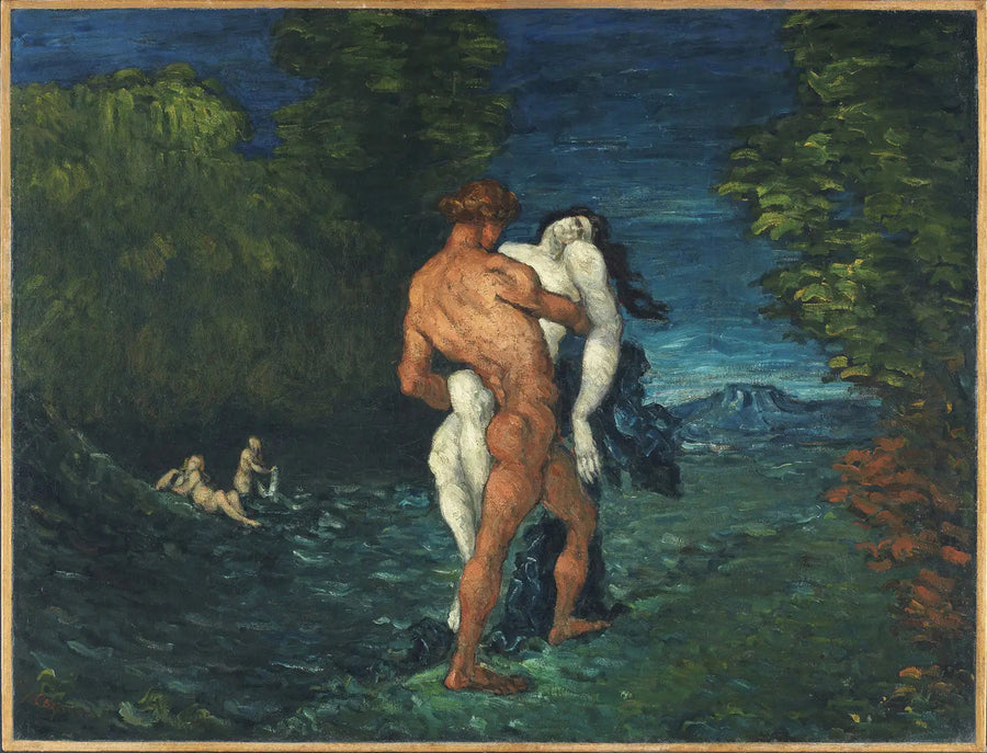 El Rapto - Paul Cézanne