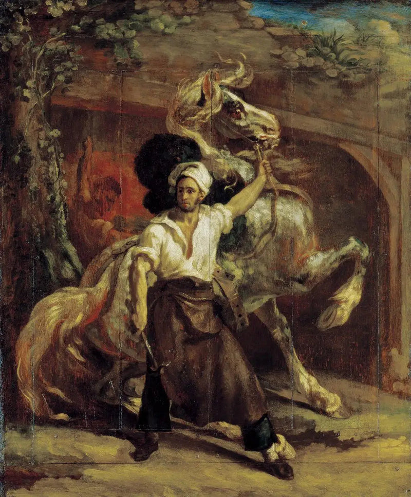 El letrero de un herrero - Théodore Géricault