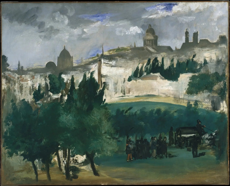 El Entierro - Édouard Manet