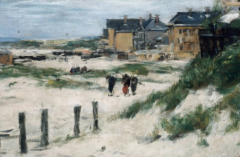 La entrada de Berck - Eugène Boudin
