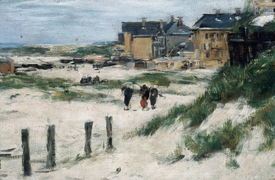 La entrada de Berck - Eugène Boudin