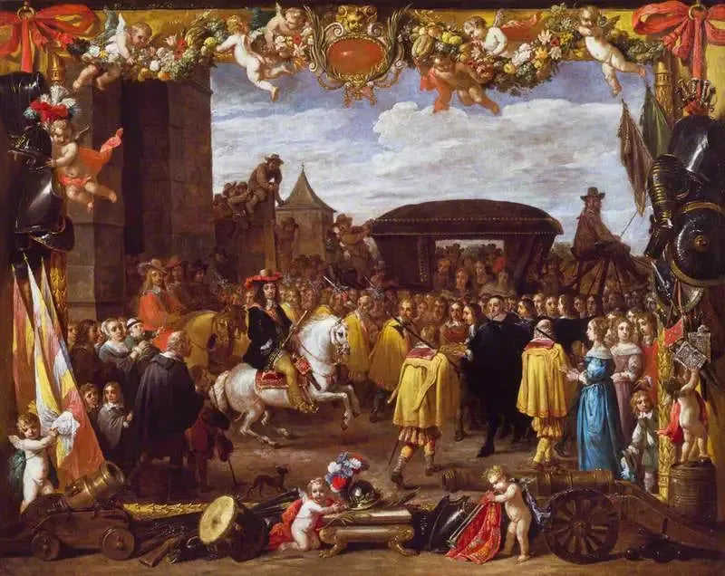 La entrada de Don Juan de Austria en Bruselas - David Teniers el Joven