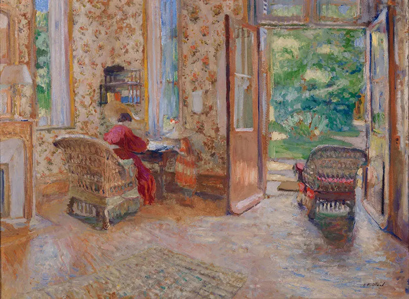La entrada de la ciudad - Édouard Vuillard