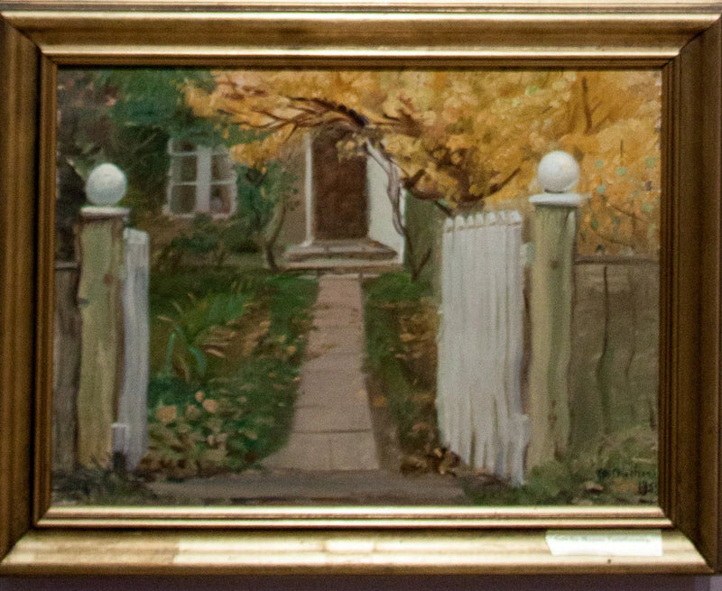 La entrada a nuestro jardín - Anna Ancher