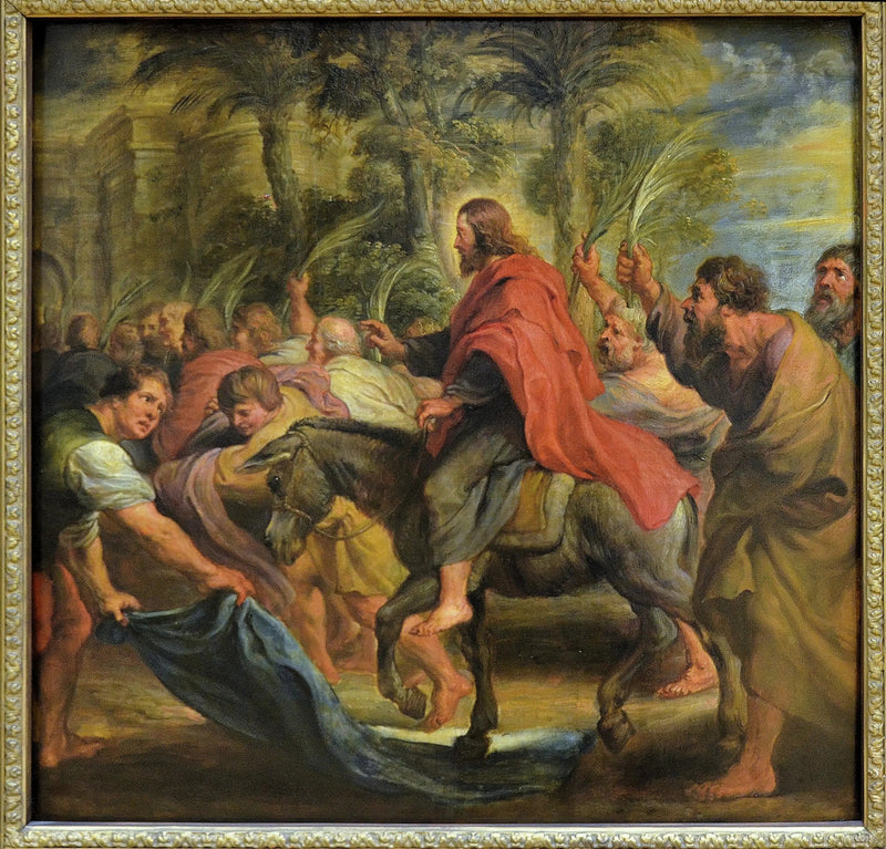La Entrada de Cristo en Jerusalén - Peter Paul Rubens